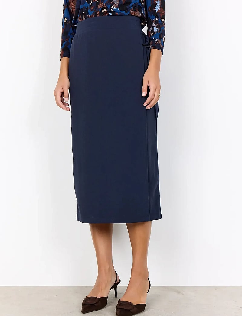 Soyaconcept - SC-SIHAM - jupes midi - 6910 navy - 4