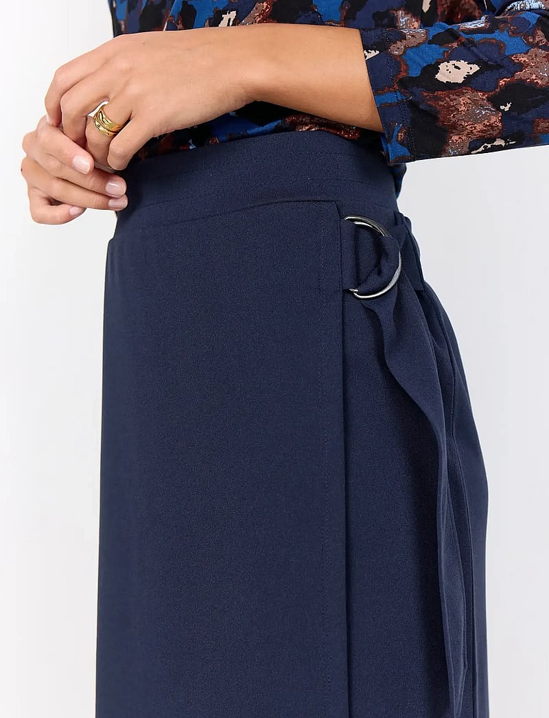 Soyaconcept - SC-SIHAM - jupes midi - 6910 navy - 5