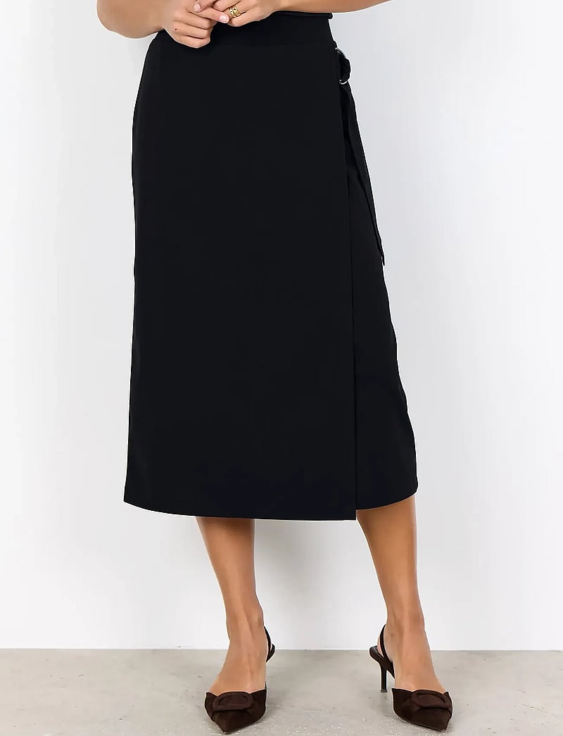 Soyaconcept - SC-SIHAM - midi nederdele - 9999 black - 4