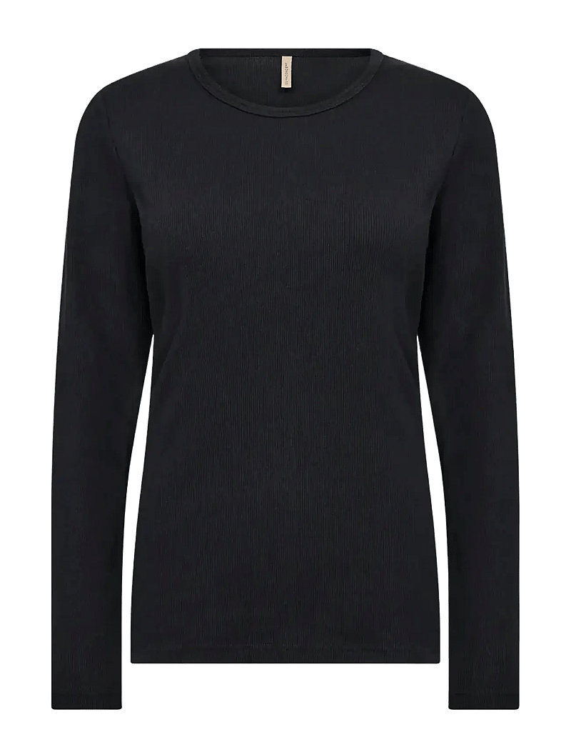 Soyaconcept - SC-MIGNON - long-sleeved tops - 9999 black - 0