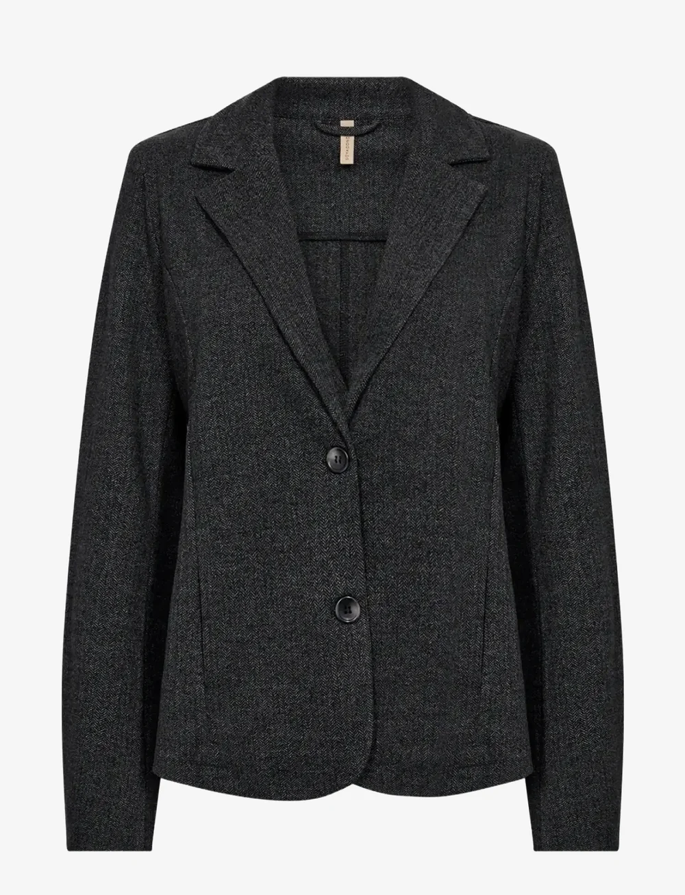 Soyaconcept - SC-VINJA - einreihige blazer - 99870 dark earth melange combi - 1