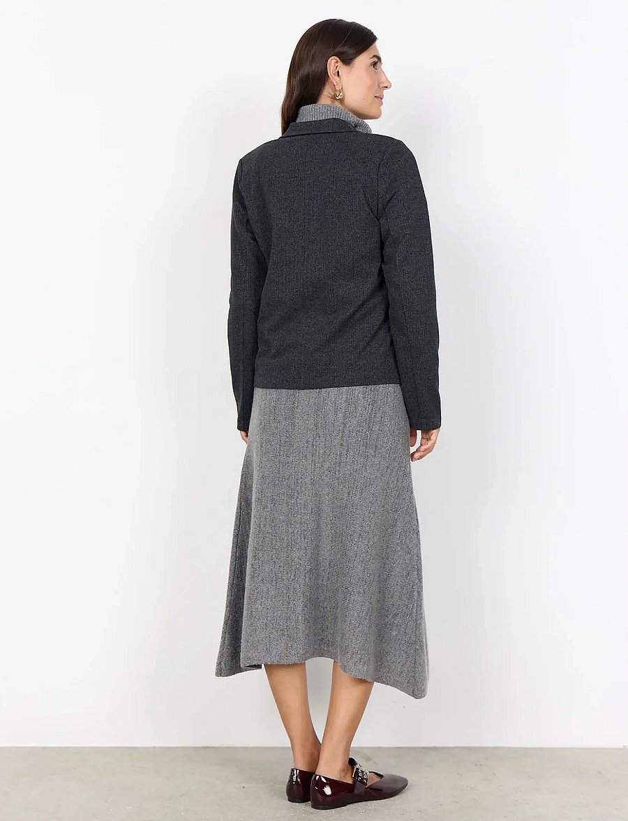 Soyaconcept - SC-VINJA - enkeltradede blazere - 99870 dark earth melange combi - 3