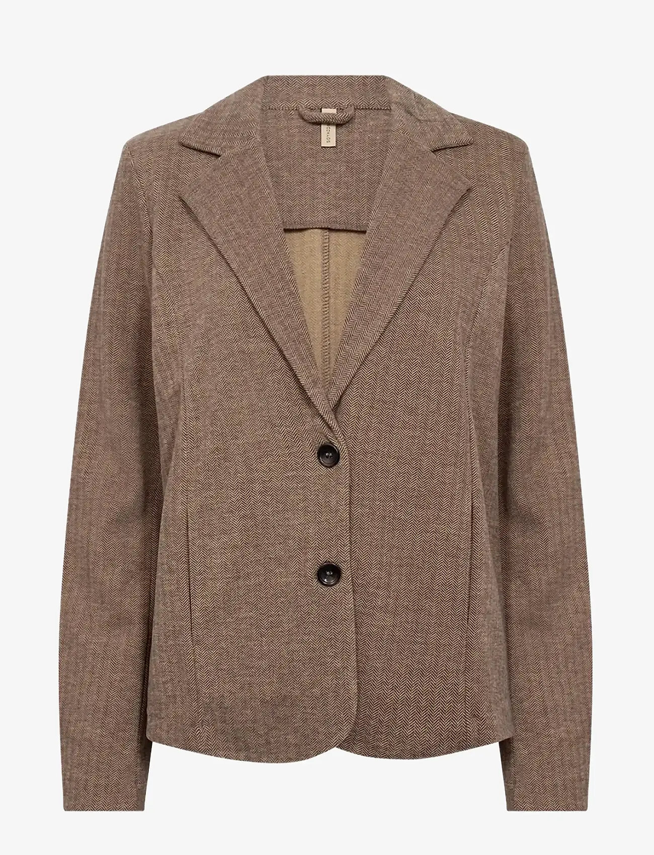 Soyaconcept - SC-VINJA - enkeltradede blazere - 8694c hot fudge combi - 1