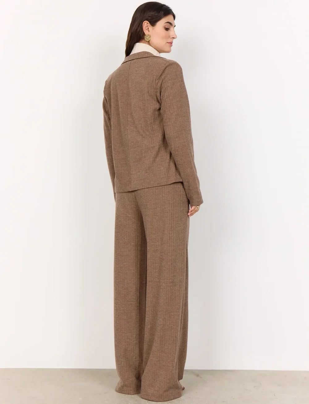 Soyaconcept - SC-VINJA - einreihige blazer - 8694c hot fudge combi - 3