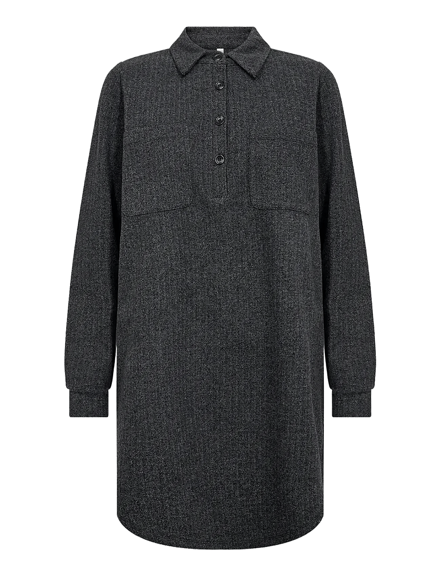 Soyaconcept - SC-VINJA - hemdkleider - 99870 dark earth melange combi - 1