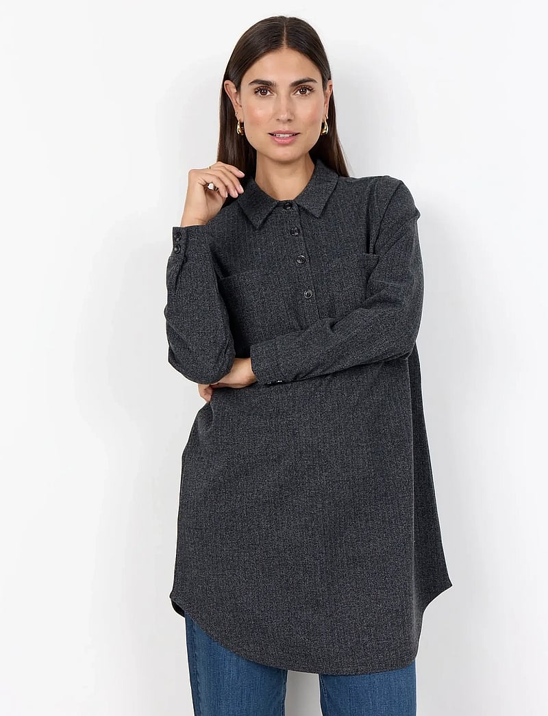 Soyaconcept - SC-VINJA - särkkleidid - 99870 dark earth melange combi - 0