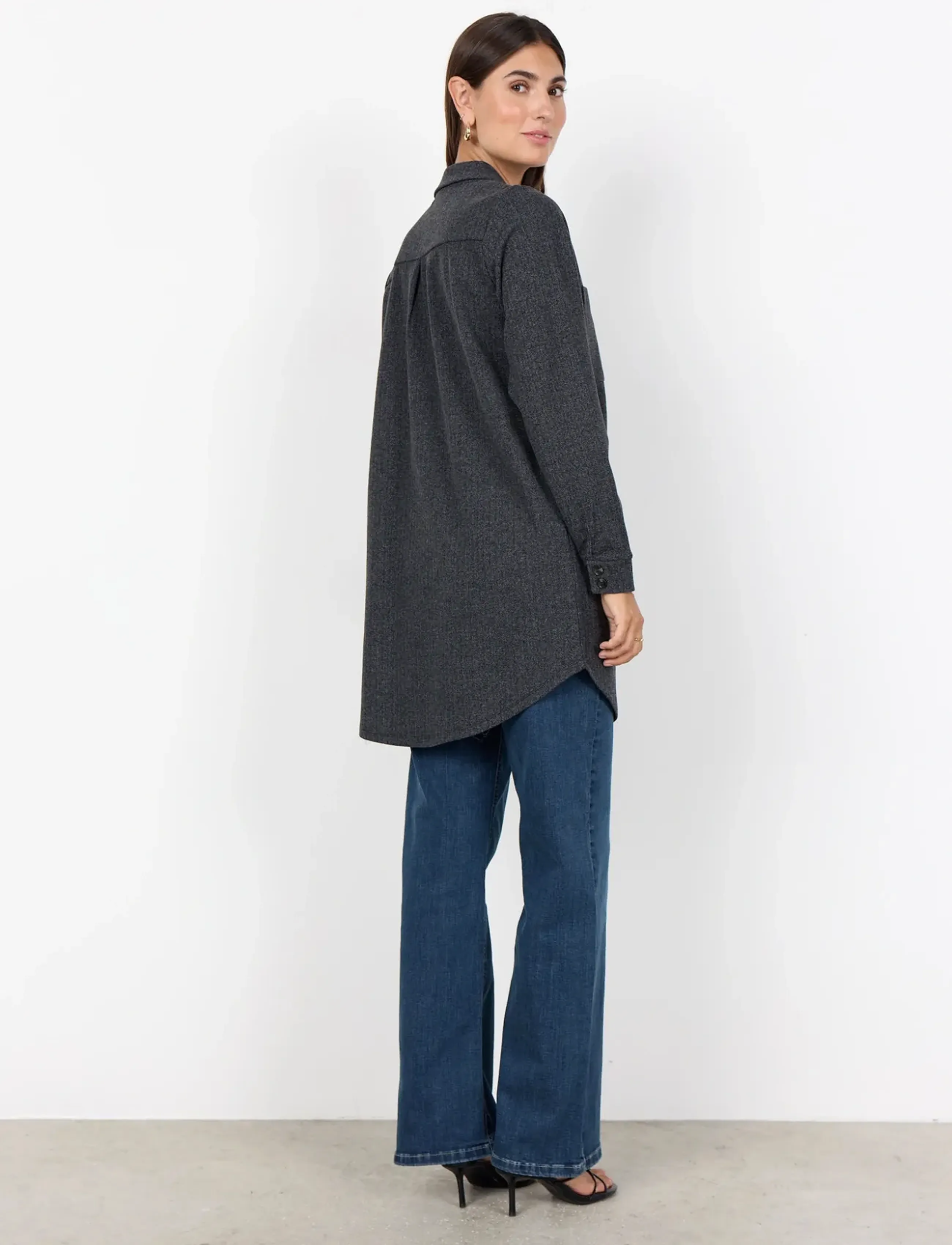 Soyaconcept - SC-VINJA - korte kjoler - 99870 dark earth melange combi - 3