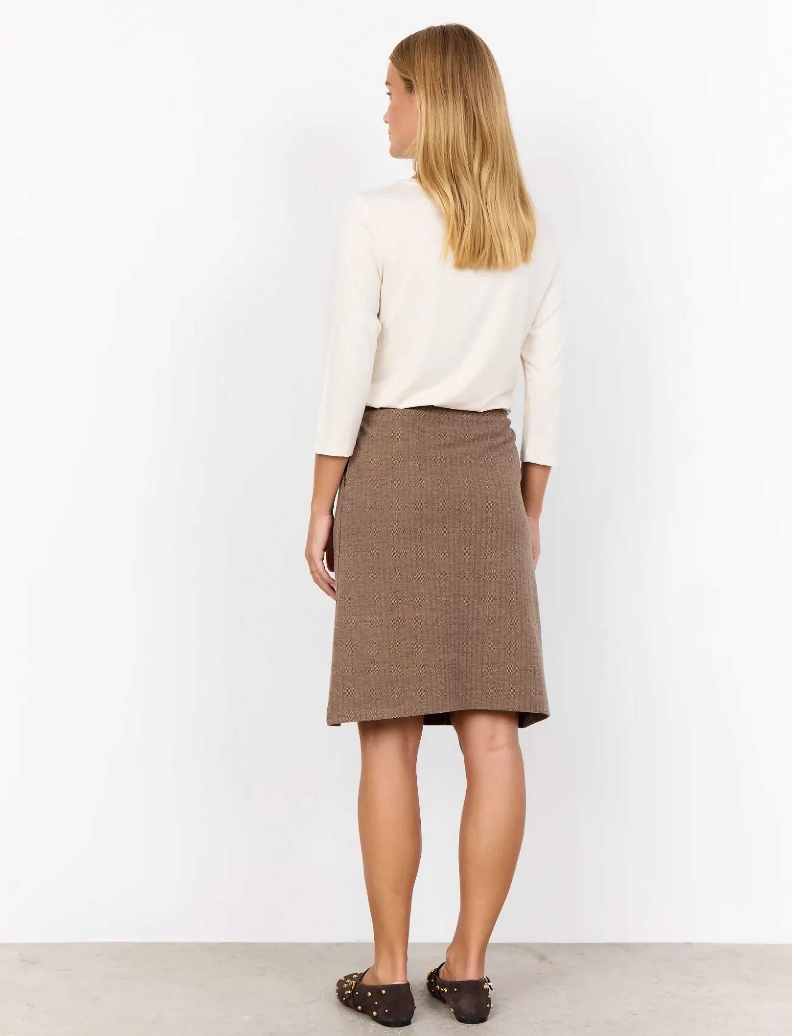 Soyaconcept - SC-VINJA - midi röcke - 8694c hot fudge combi - 5