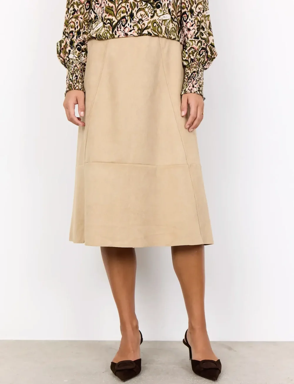 Soyaconcept - SC-VIKKA - midi-röcke - 8008 sand - 4