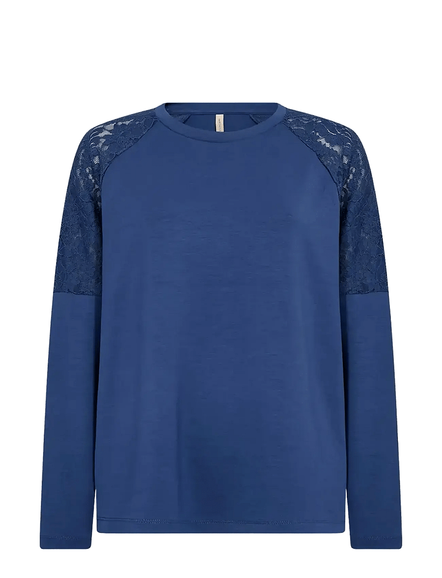 Soyaconcept - SC-BANU - långärmade toppar - 6832 estate blue - 1