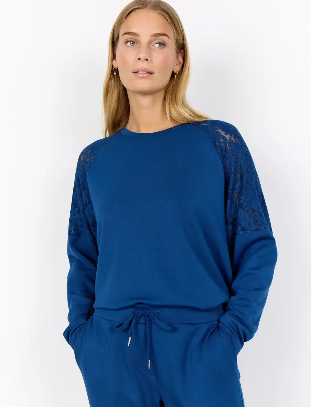 Soyaconcept - SC-BANU - langærmede toppe - 6832 estate blue - 0