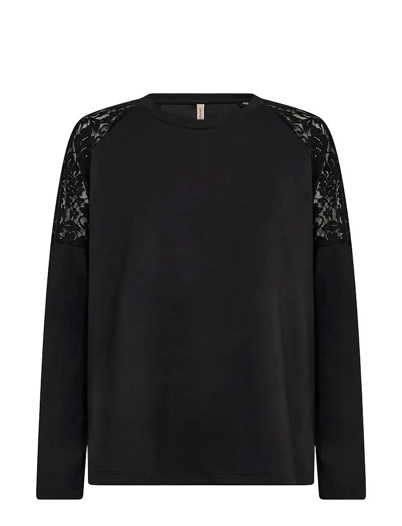 Soyaconcept - SC-BANU - pikkade varrukatega alussärgid - 9999 black - 1