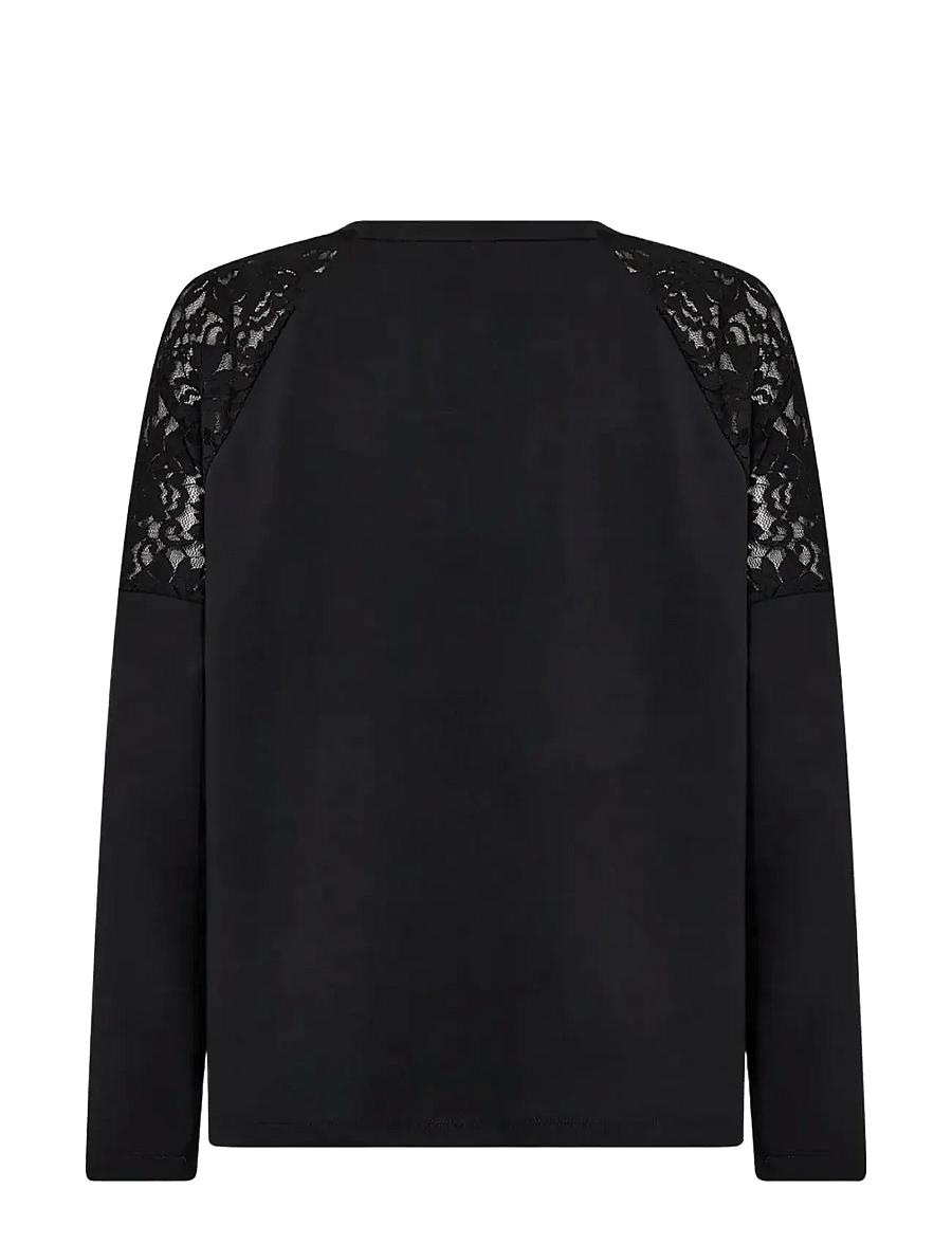 Soyaconcept - SC-BANU - langärmlige tops - 9999 black - 2