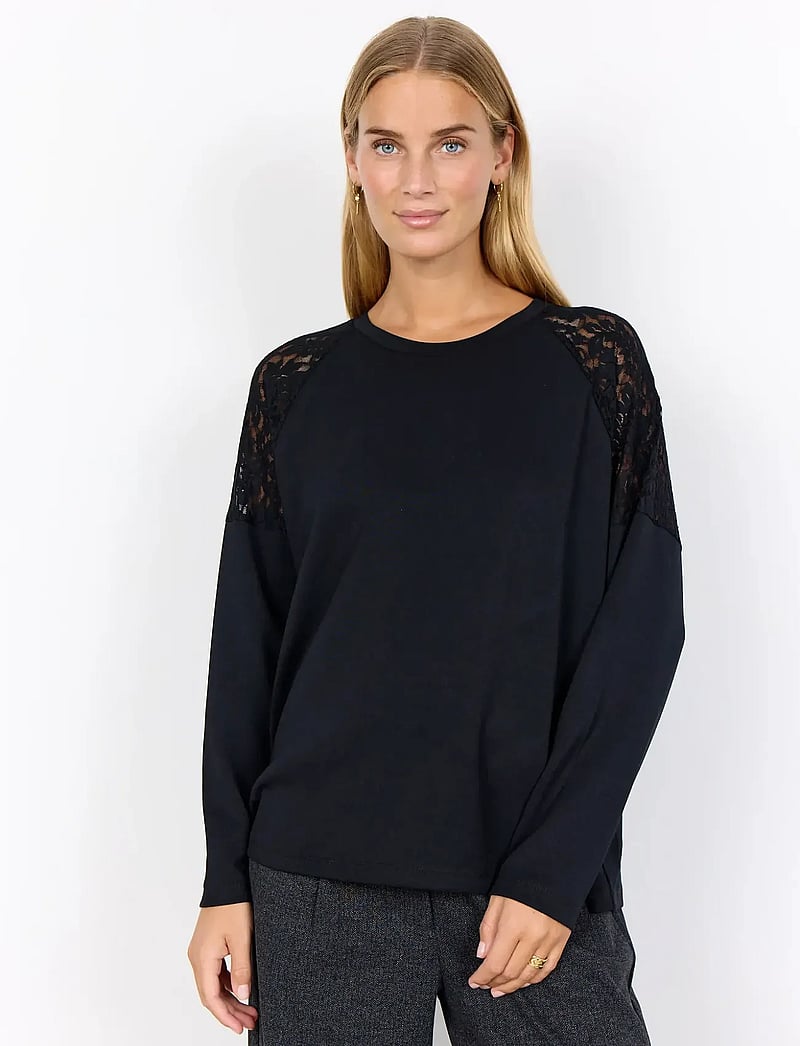 Soyaconcept - SC-BANU - pikkade varrukatega alussärgid - 9999 black - 0