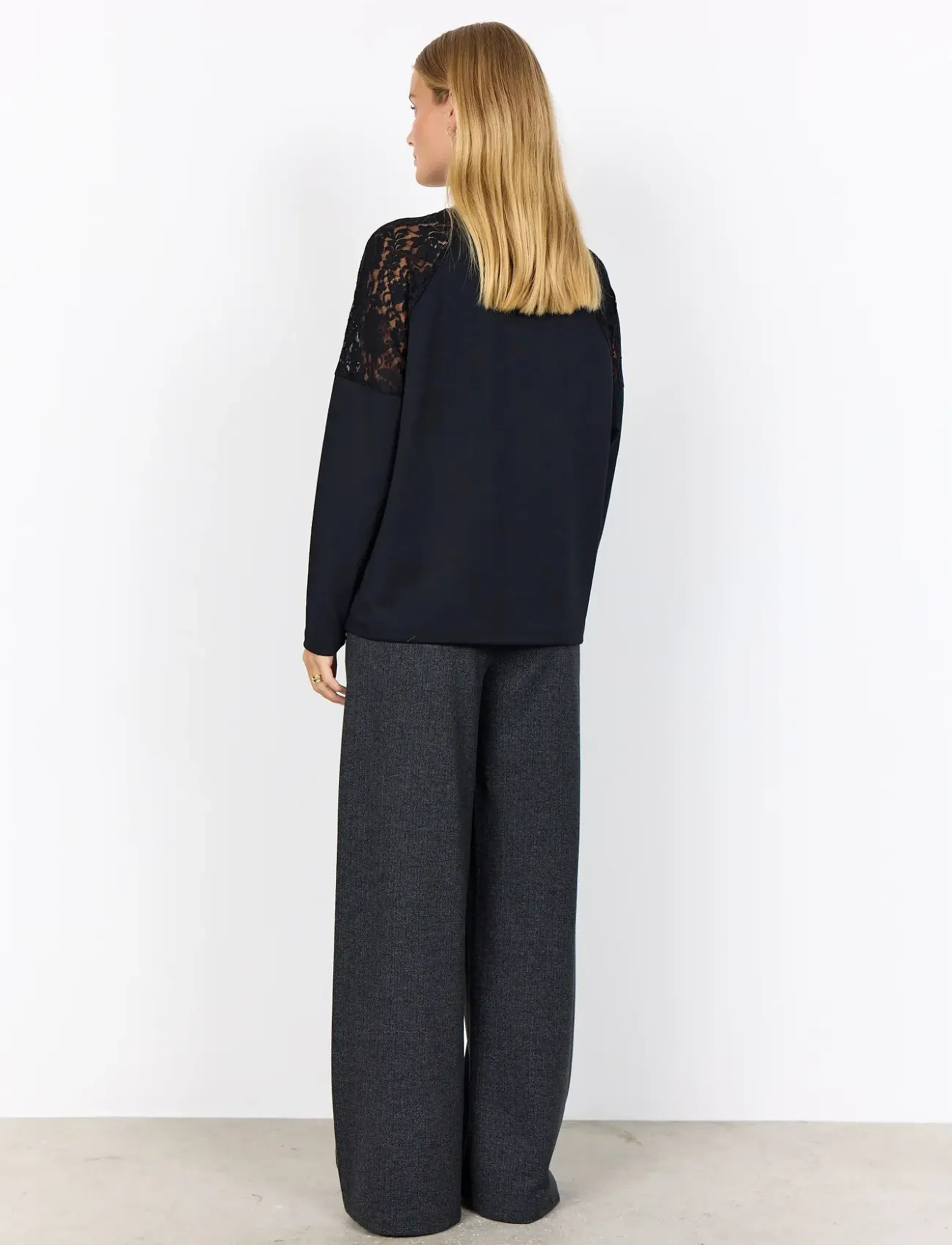 Soyaconcept - SC-BANU - langärmlige tops - 9999 black - 3