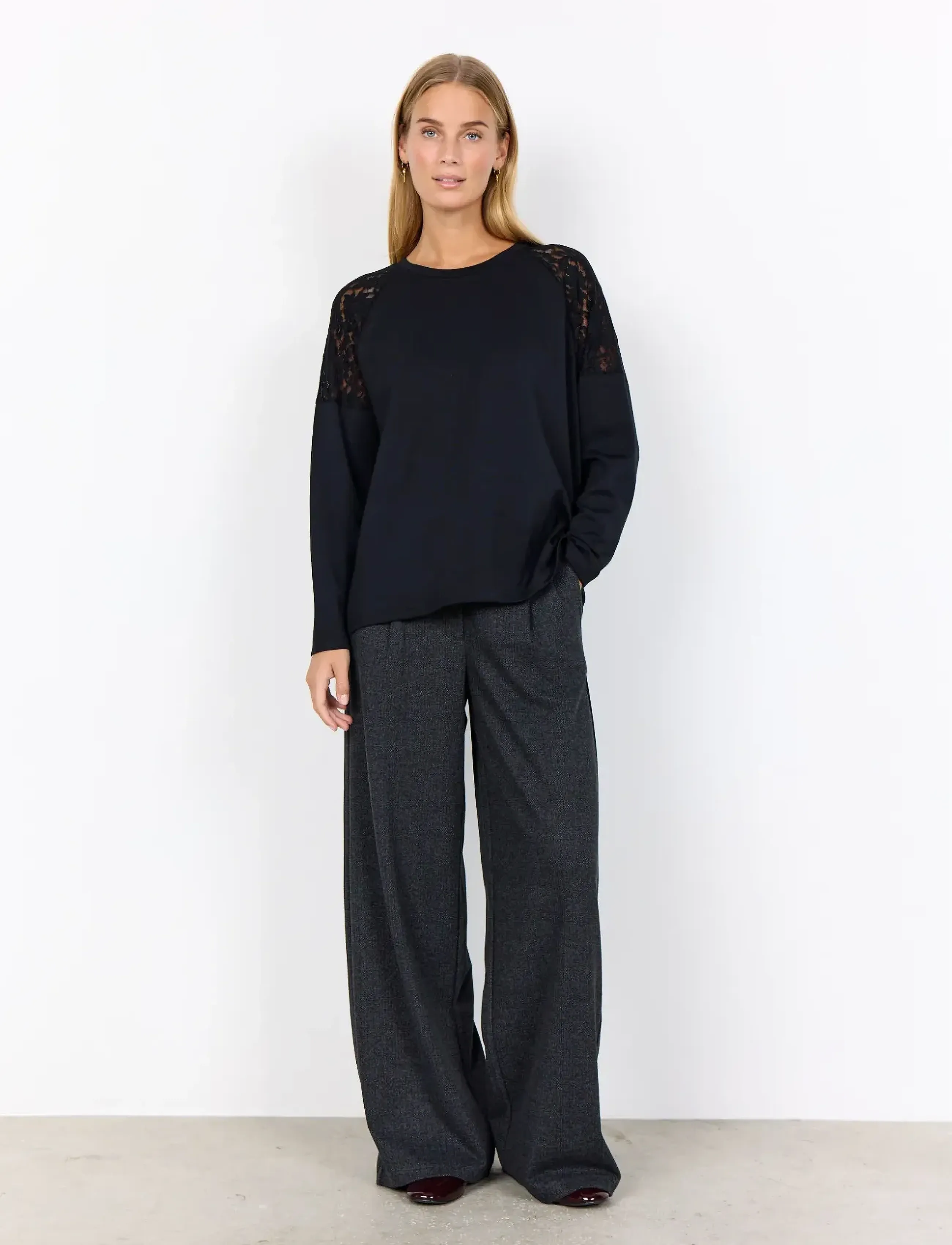 Soyaconcept - SC-BANU - langärmlige tops - 9999 black - 4