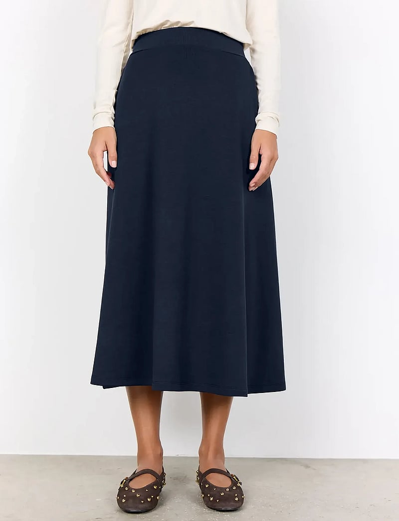 Soyaconcept - SC-BANU - midi rokken - 6910 navy - 4