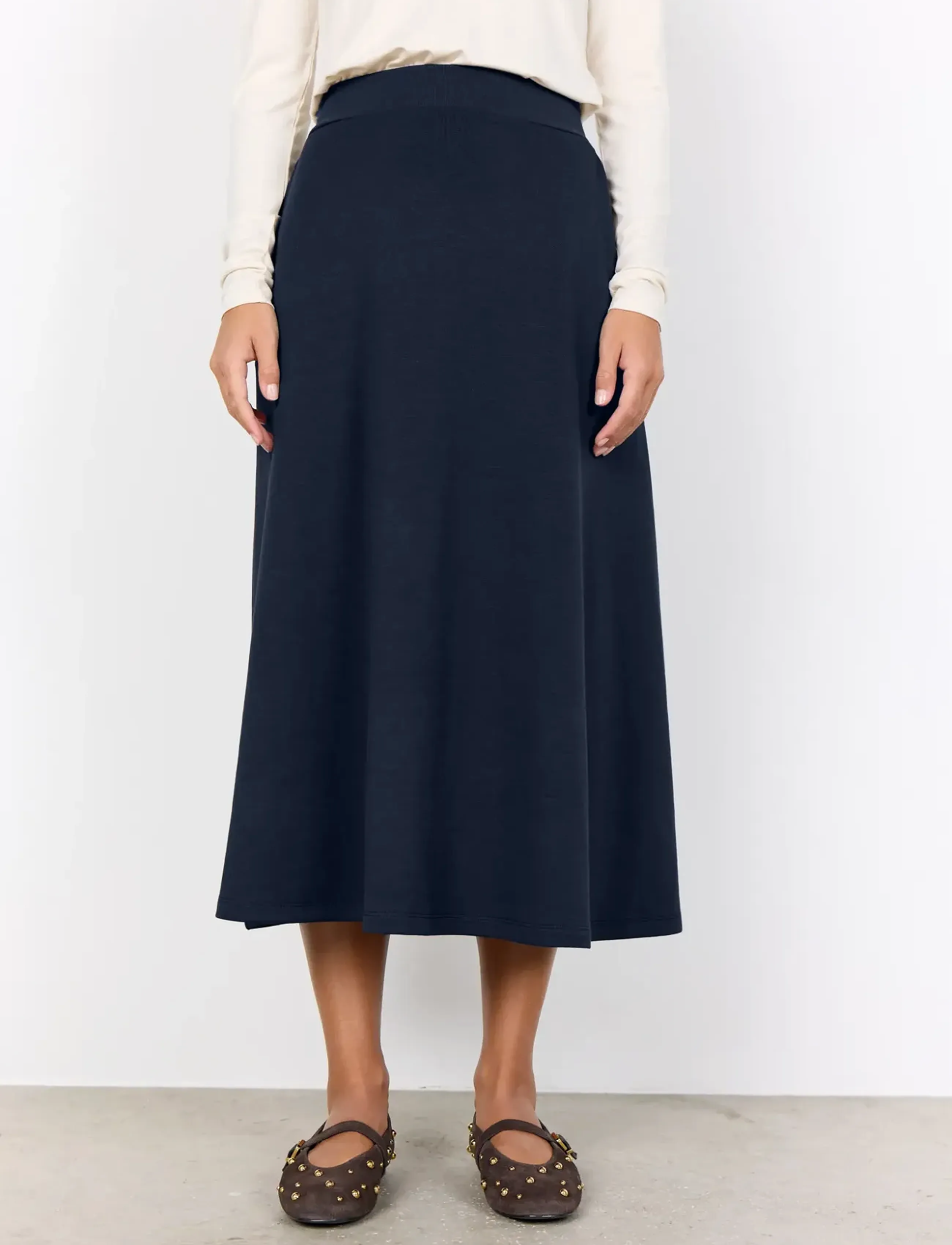 Soyaconcept - SC-BANU - midi kjolar - 6910 navy - 4