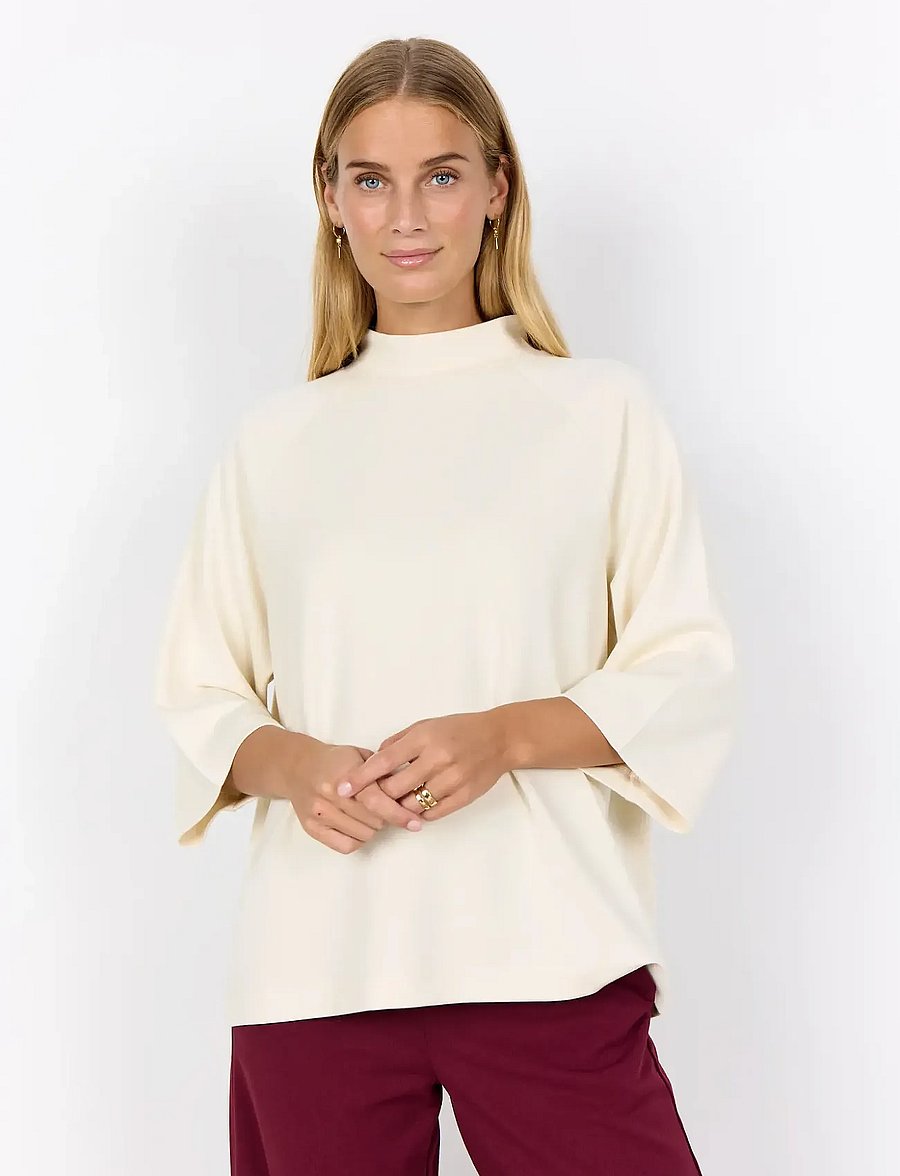 Soyaconcept - SC-BANU - t-shirts - 1620 cream - 0