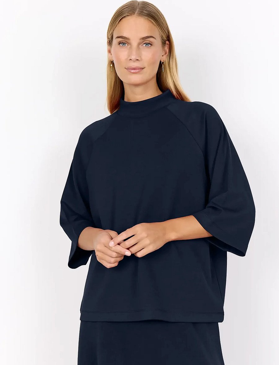 Soyaconcept - SC-BANU - t-shirts - 6910 navy - 0
