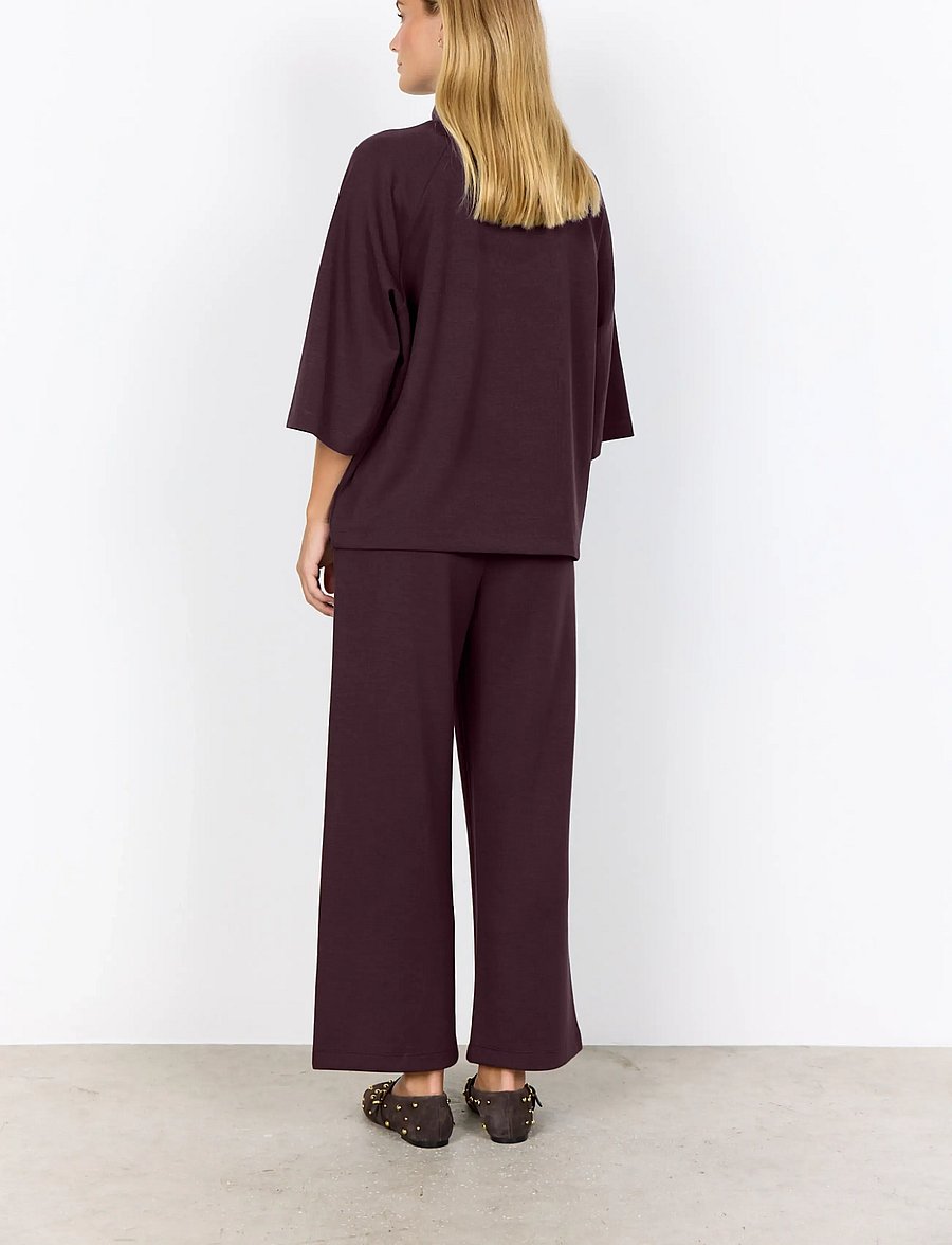 Soyaconcept - SC-BANU - t-shirts - 8980 chocolate plum - 3