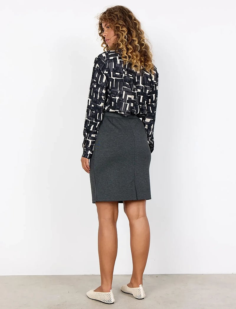 Soyaconcept - SC-VITA - korte nederdele - 99870 dark earth melange - 5