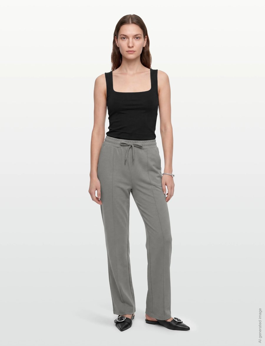 Soyaconcept - SC-BANU - hose mit geradem bein - 7390 misty - 0