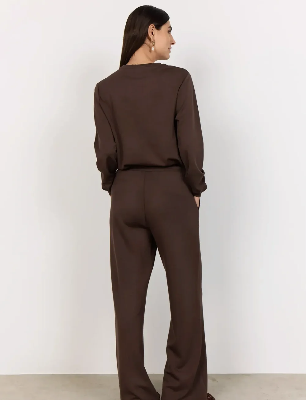 Soyaconcept - SC-BANU - suorat housut - 8694 hot fudge - 3