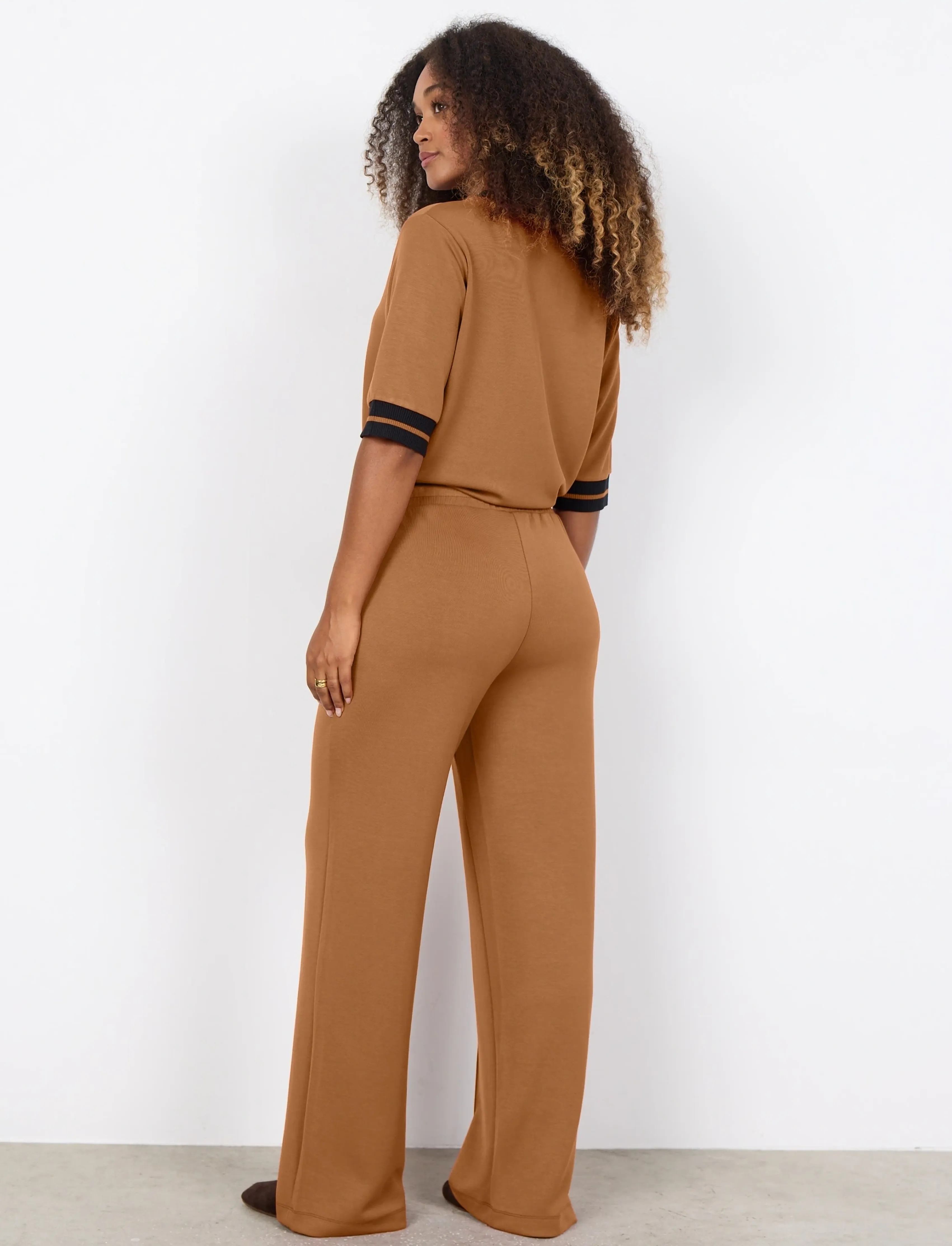 Soyaconcept - SC-BANU - raka byxor - 8710 toffee - 4