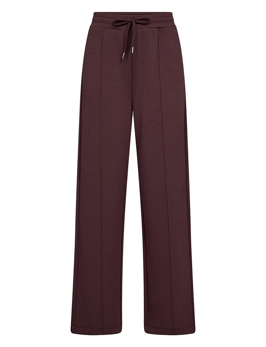 Soyaconcept - SC-BANU - hose mit geradem bein - 8980 chocolate plum - 0