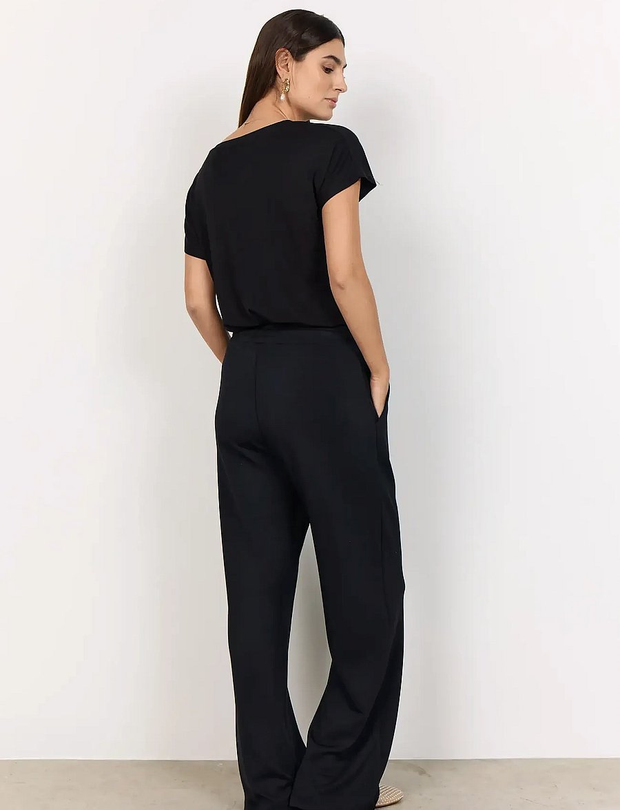 Soyaconcept - SC-BANU - suorat housut - 9999 black - 3