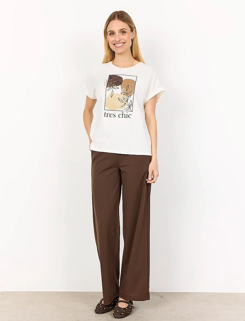 Soyaconcept - SC-RINA FP - t-shirts - 1100 offwhite - 4