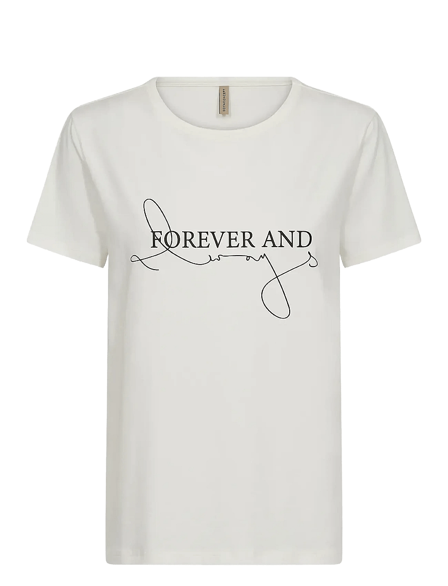 Soyaconcept - SC-RINA FP - t-shirts - 1100 offwhite - 1