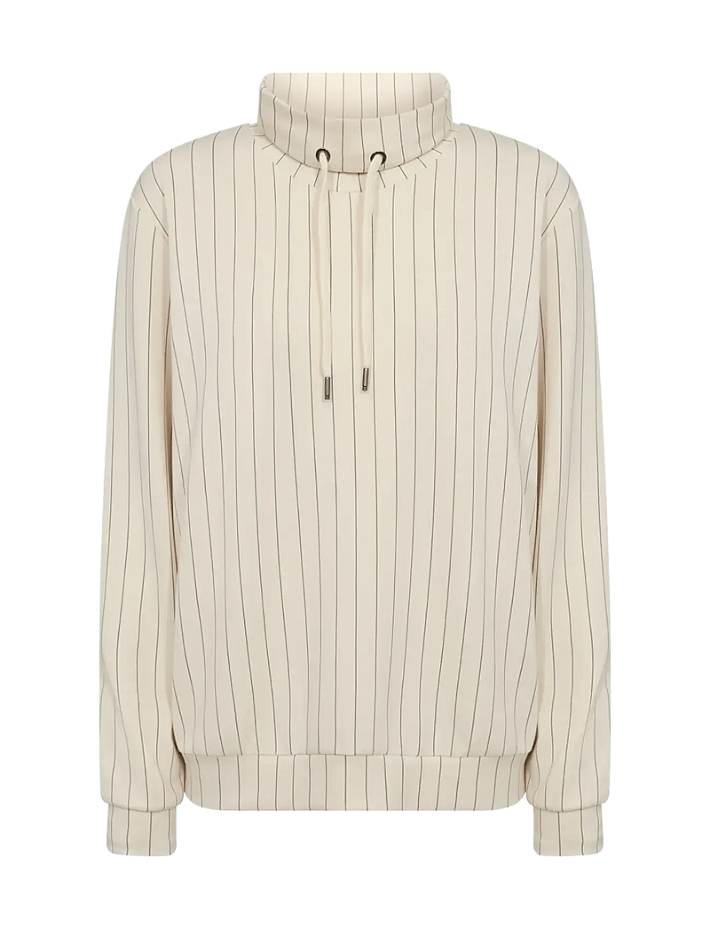 Soyaconcept - SC-SIRI - hættetrøjer - 1620 cream combi - 0