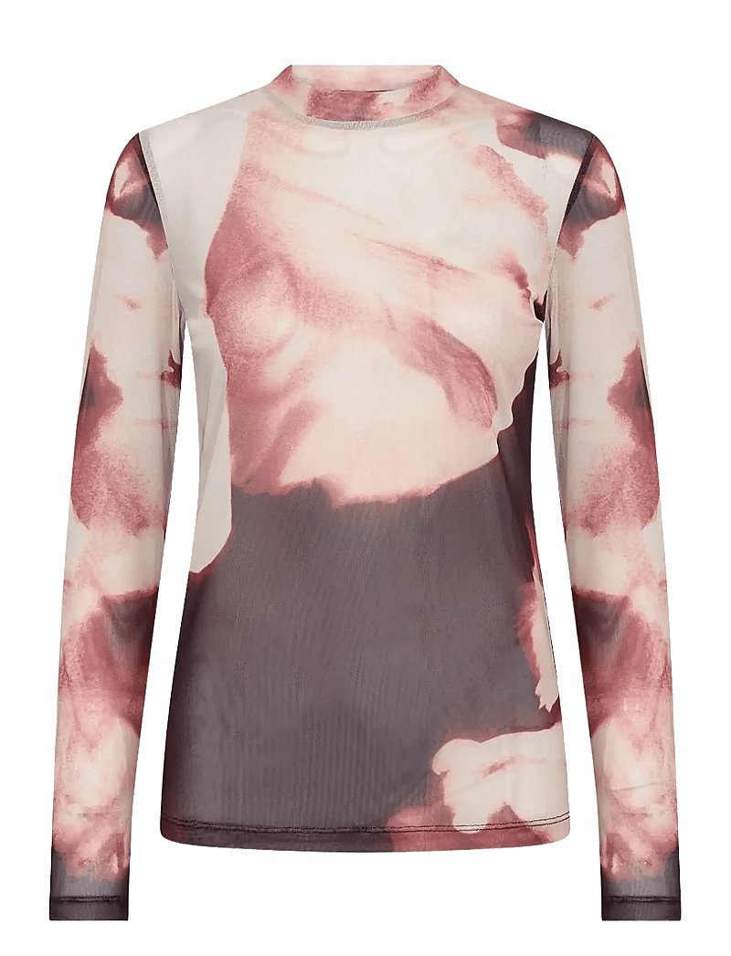 Soyaconcept - SC-ALDA AOP - pikkade varrukatega pluusid - 5120c plum perfect combi - 1