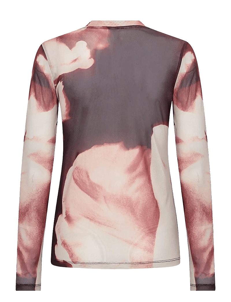 Soyaconcept - SC-ALDA AOP - pikkade varrukatega pluusid - 5120c plum perfect combi - 2