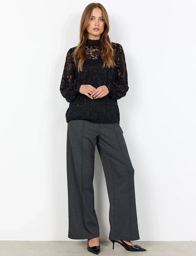 Soyaconcept - SC-ALGEA - langärmlige blusen - 9999 black - 4