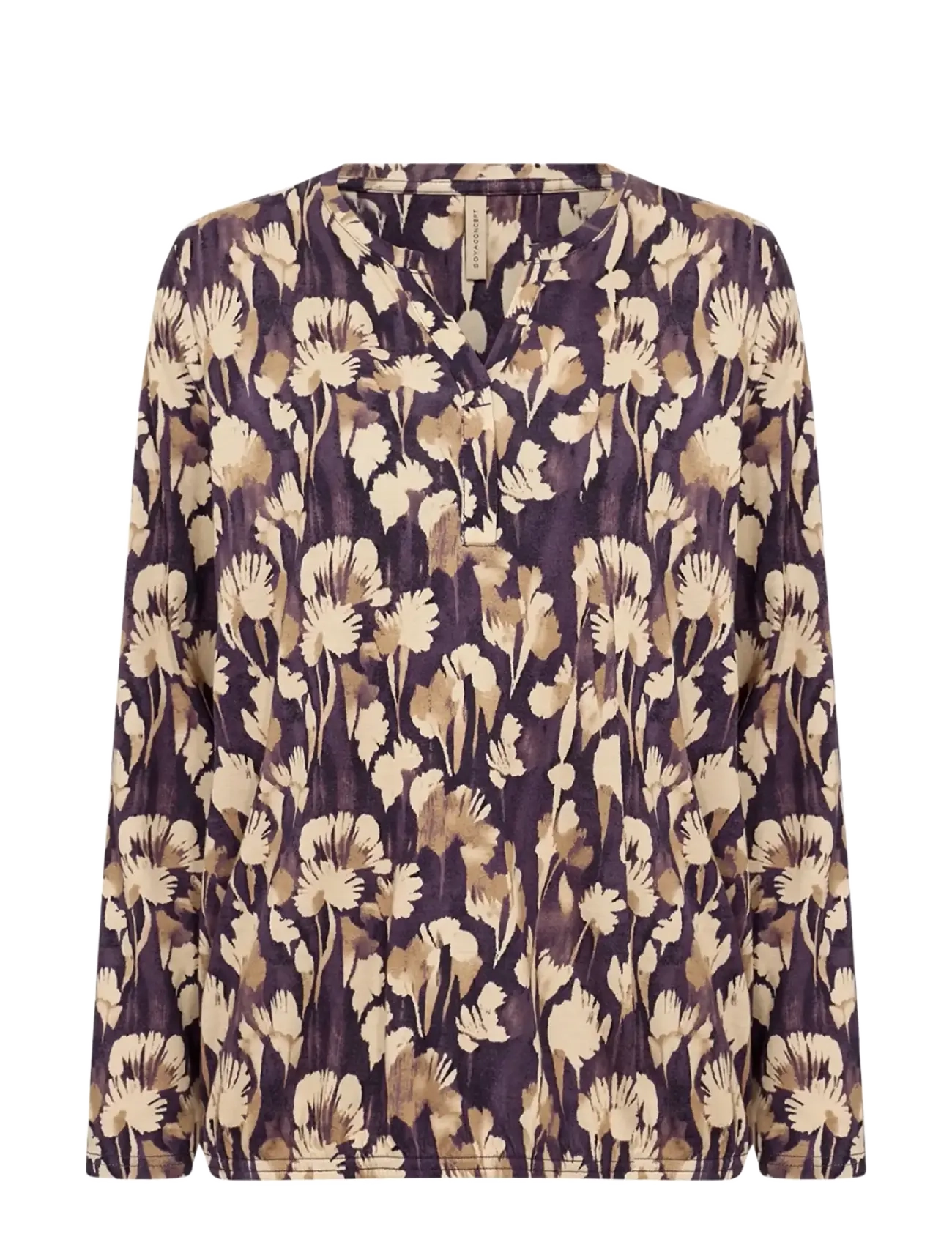 Soyaconcept SC-FELICITY AOP - Bluser - 5120C PLUM PERFECT COMBI / multi