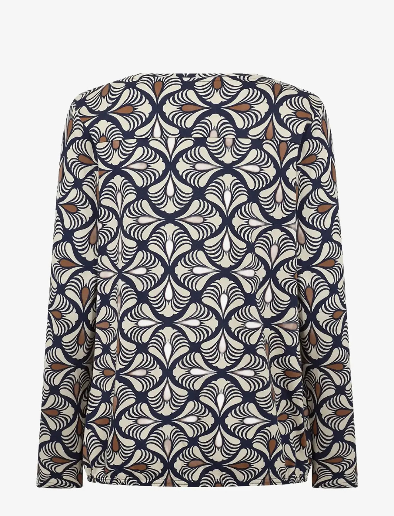 Soyaconcept - SC-FELICITY AOP - pikkade varrukatega pluusid - 6905c navy blazer combi - 1