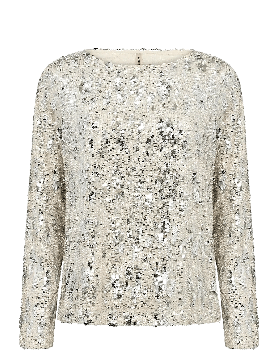 Soyaconcept - SC-ANGEL - langærmede bluser - 1620 cream - 1