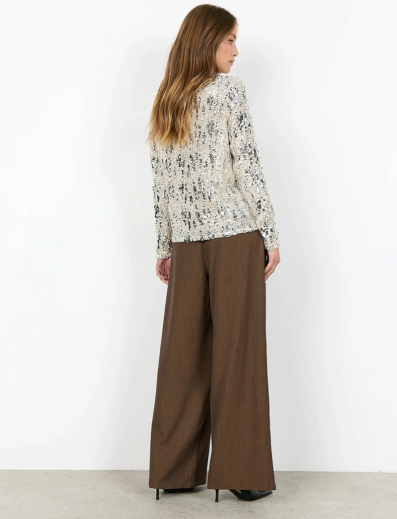 Soyaconcept - SC-ANGEL - långärmade blusar - 1620 cream - 4