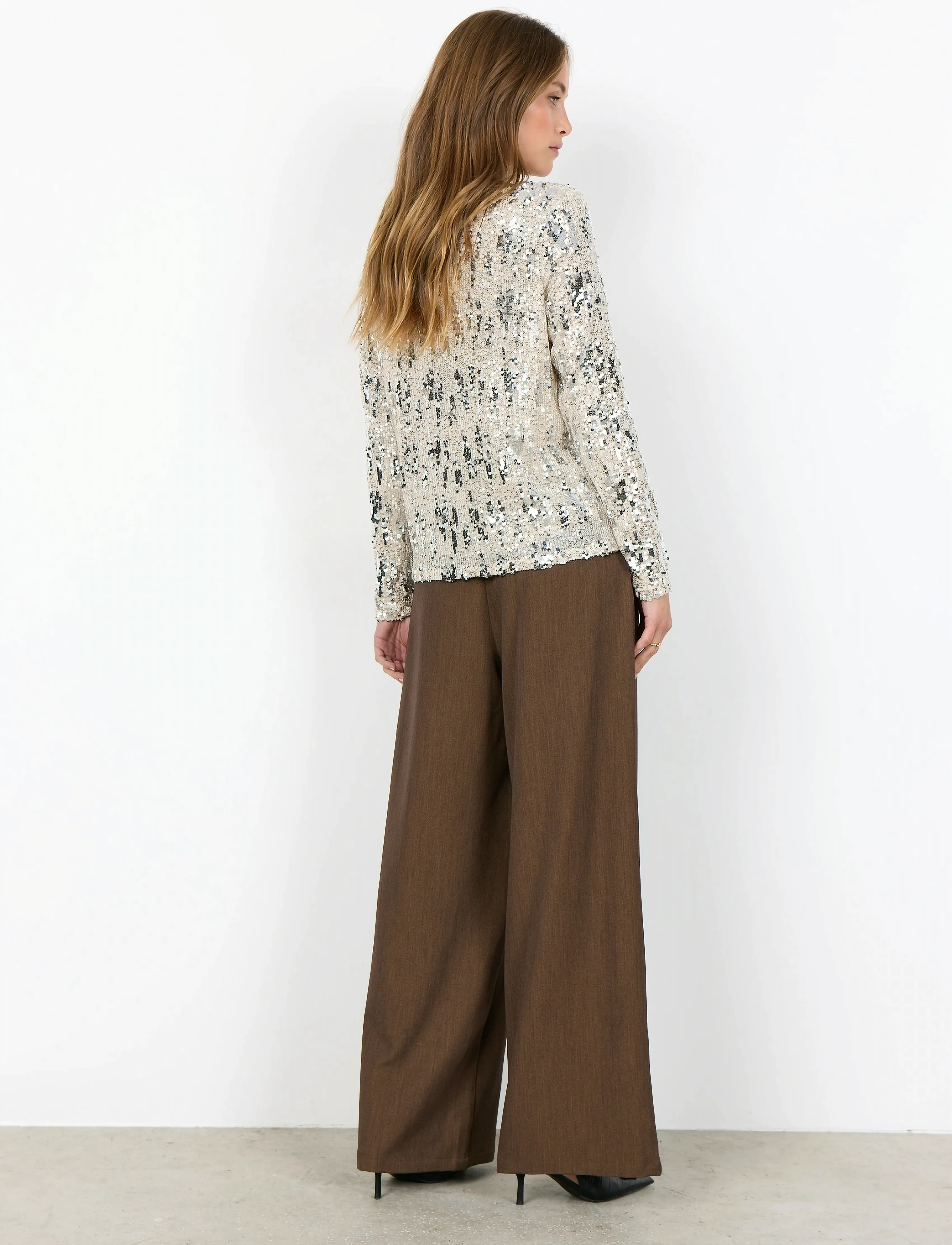 Soyaconcept - SC-ANGEL - long sleeved blouses - 1620 cream - 4