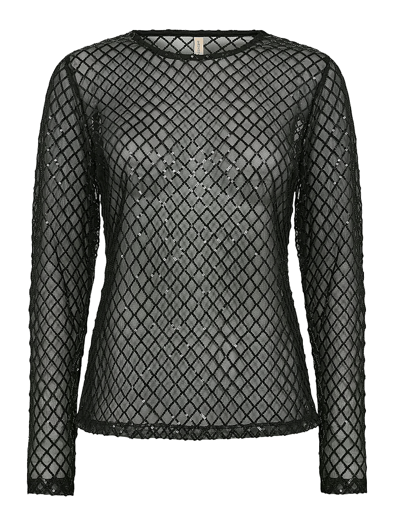 Soyaconcept - SC-ASIMA - pikkade varrukatega pluusid - 9999 black - 1