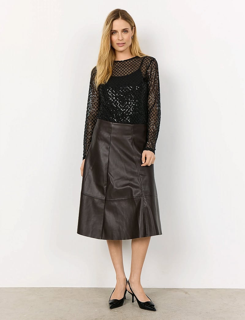 Soyaconcept - SC-ASIMA - pikkade varrukatega pluusid - 9999 black - 3