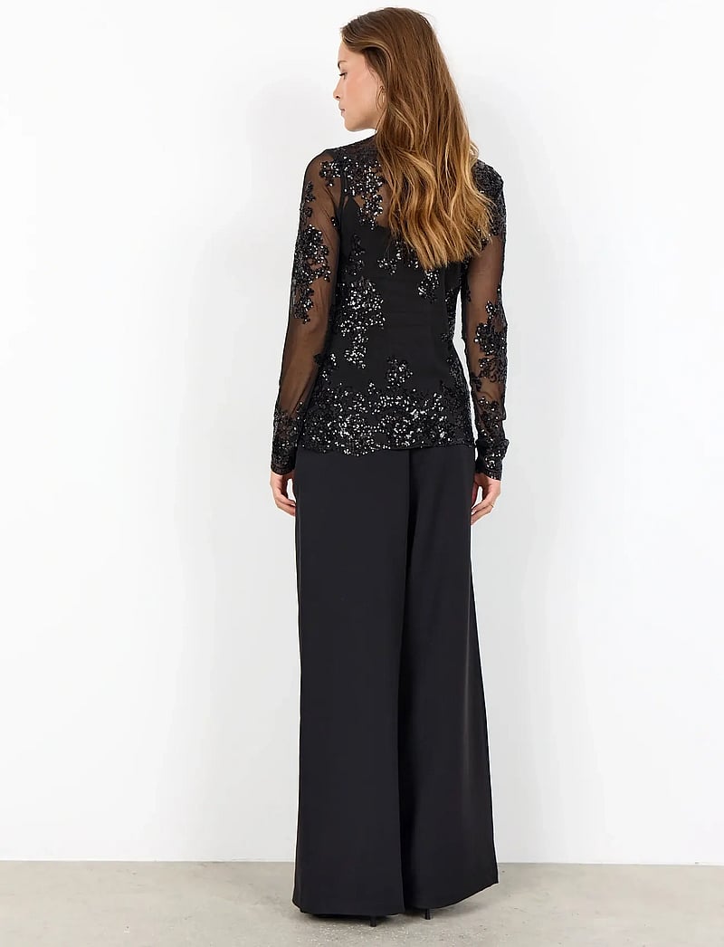 Soyaconcept - SC-AUBE - langärmlige tops - 9999 black - 3