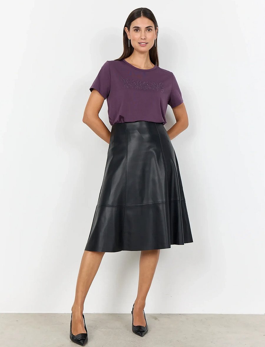 Soyaconcept - SC-RINA FP - marškinėliai - 5120 plum perfect - 4