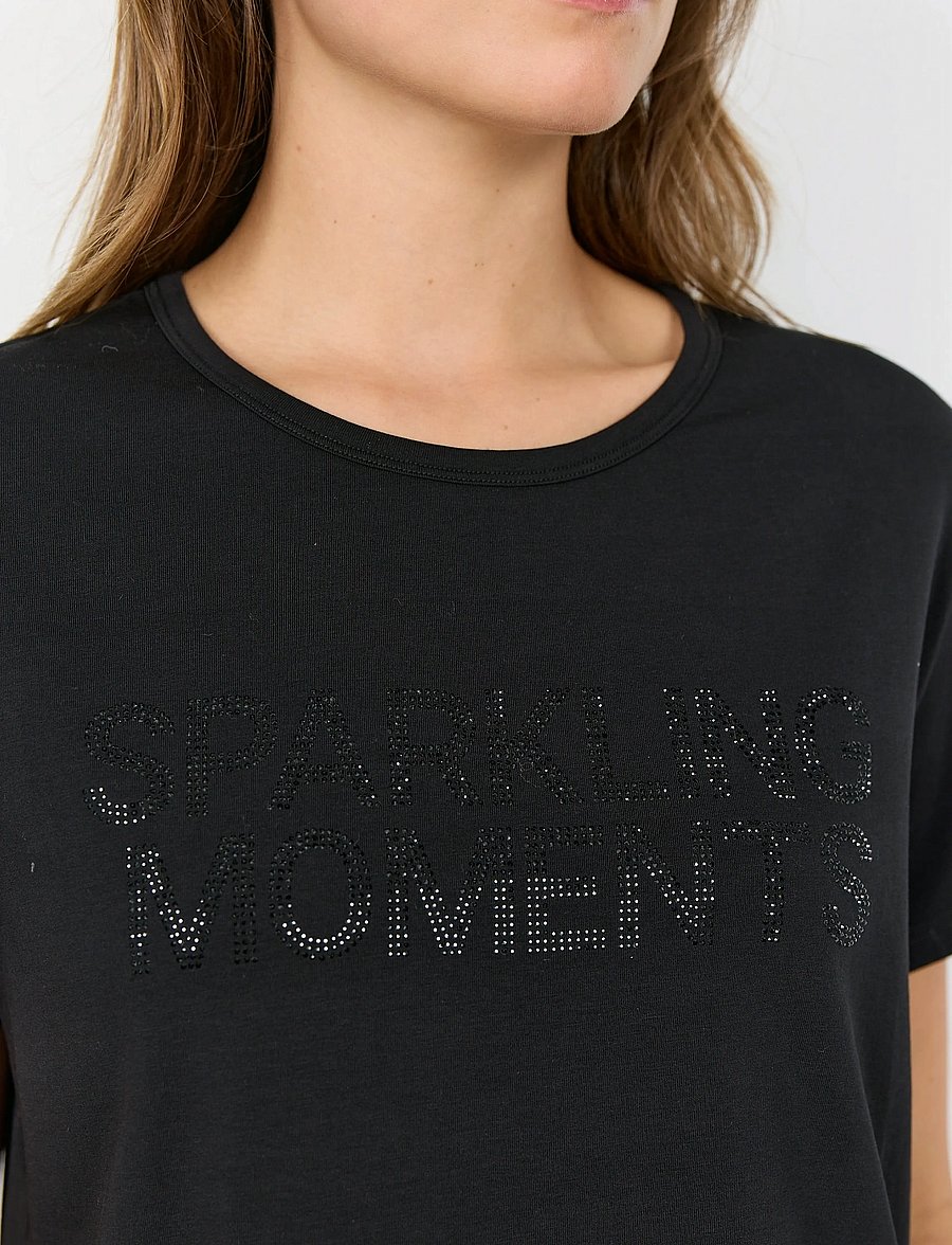 Soyaconcept - SC-RINA FP - t-shirts - 9999 black - 5