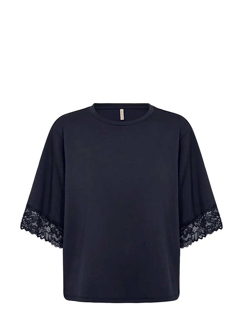 Soyaconcept - SC-BANU - kurzämlige blusen - 6910 navy - 0