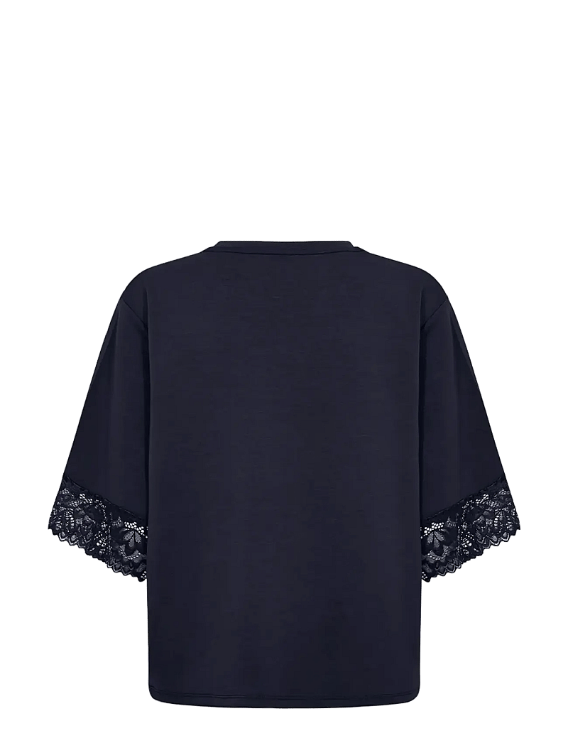 Soyaconcept - SC-BANU - kurzämlige blusen - 6910 navy - 1