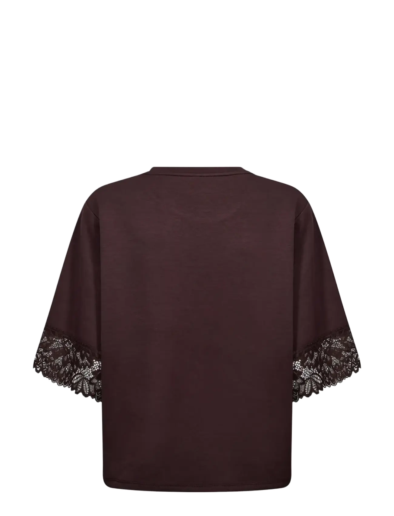 Soyaconcept - SC-BANU - lühikeste varrukatega pluusid - 8980 chocolate plum - 2